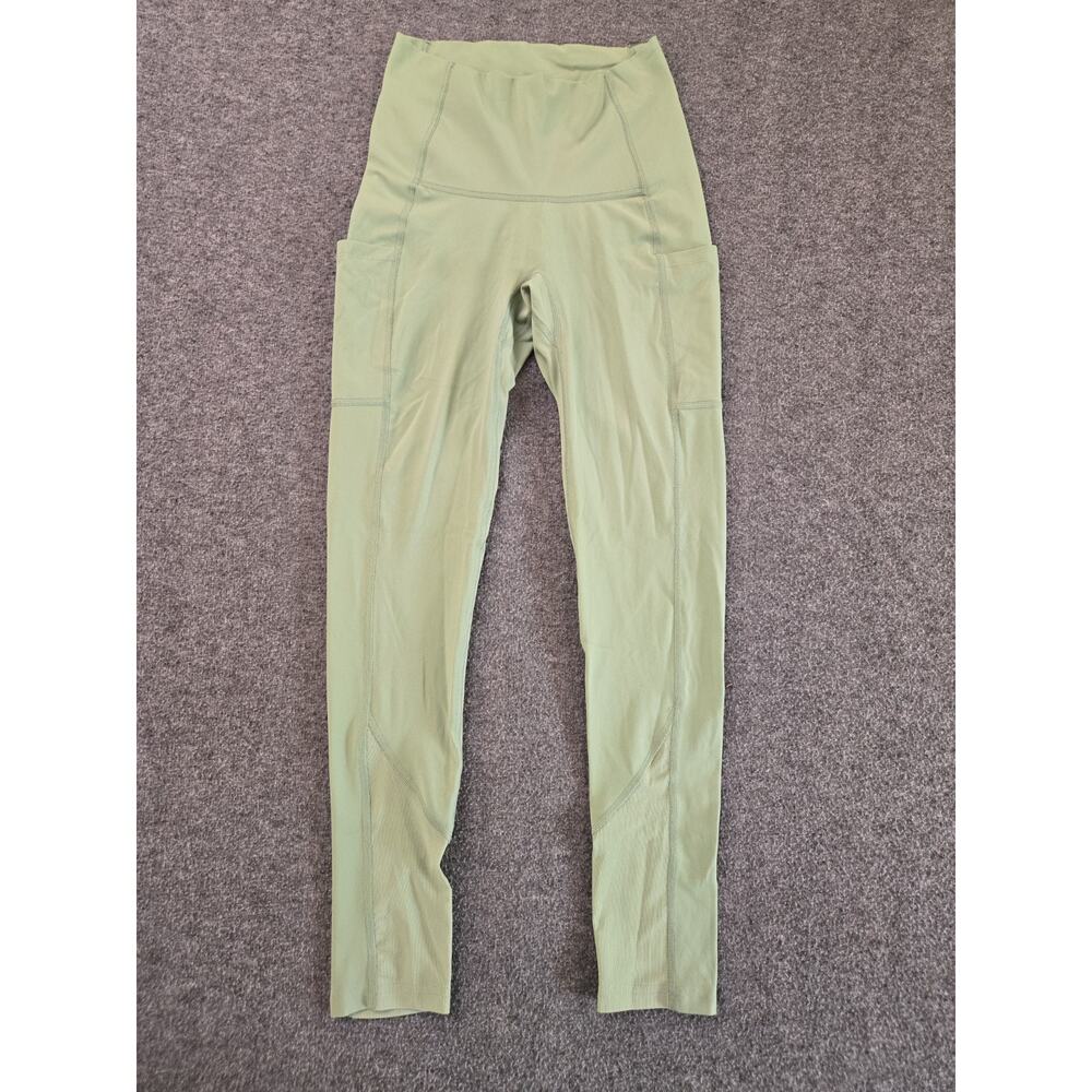 Gymshark Legacy Desert Sage Athletic Ankle Leggings Womans Sz XS High Waisted - Picture 2 of 16